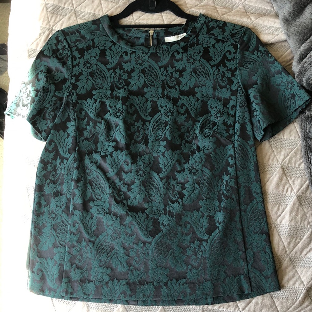Halogen paisley printed top